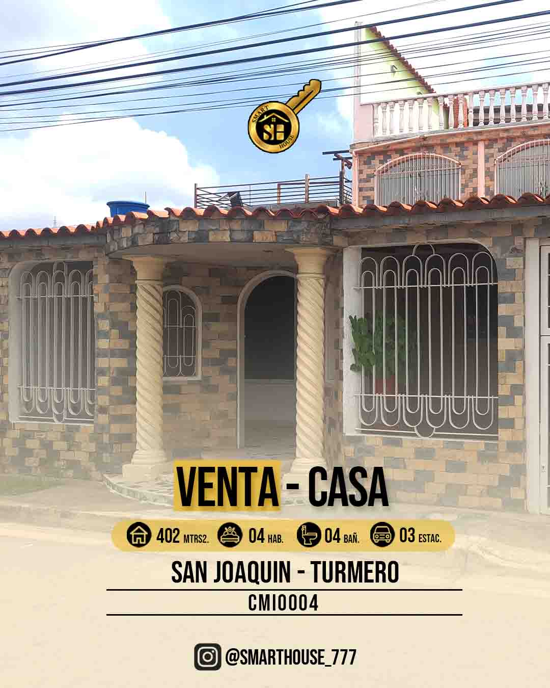 CASA VENTA SAN JOAQUIN TURMERO 