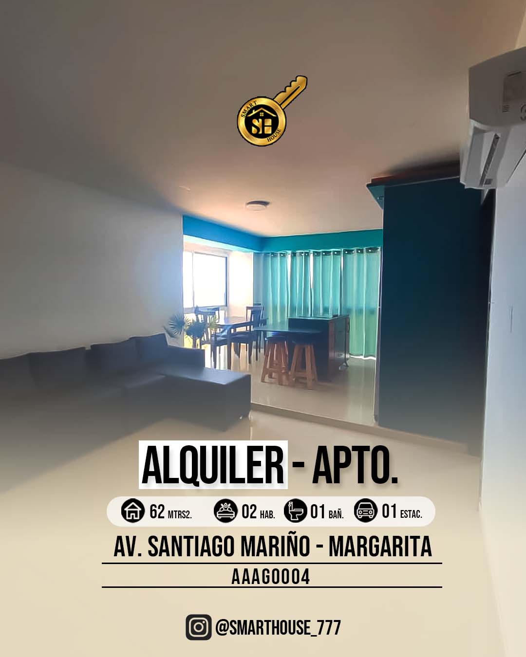 APARTAMENTO ALQUILER MARGARITA PORLAMAR