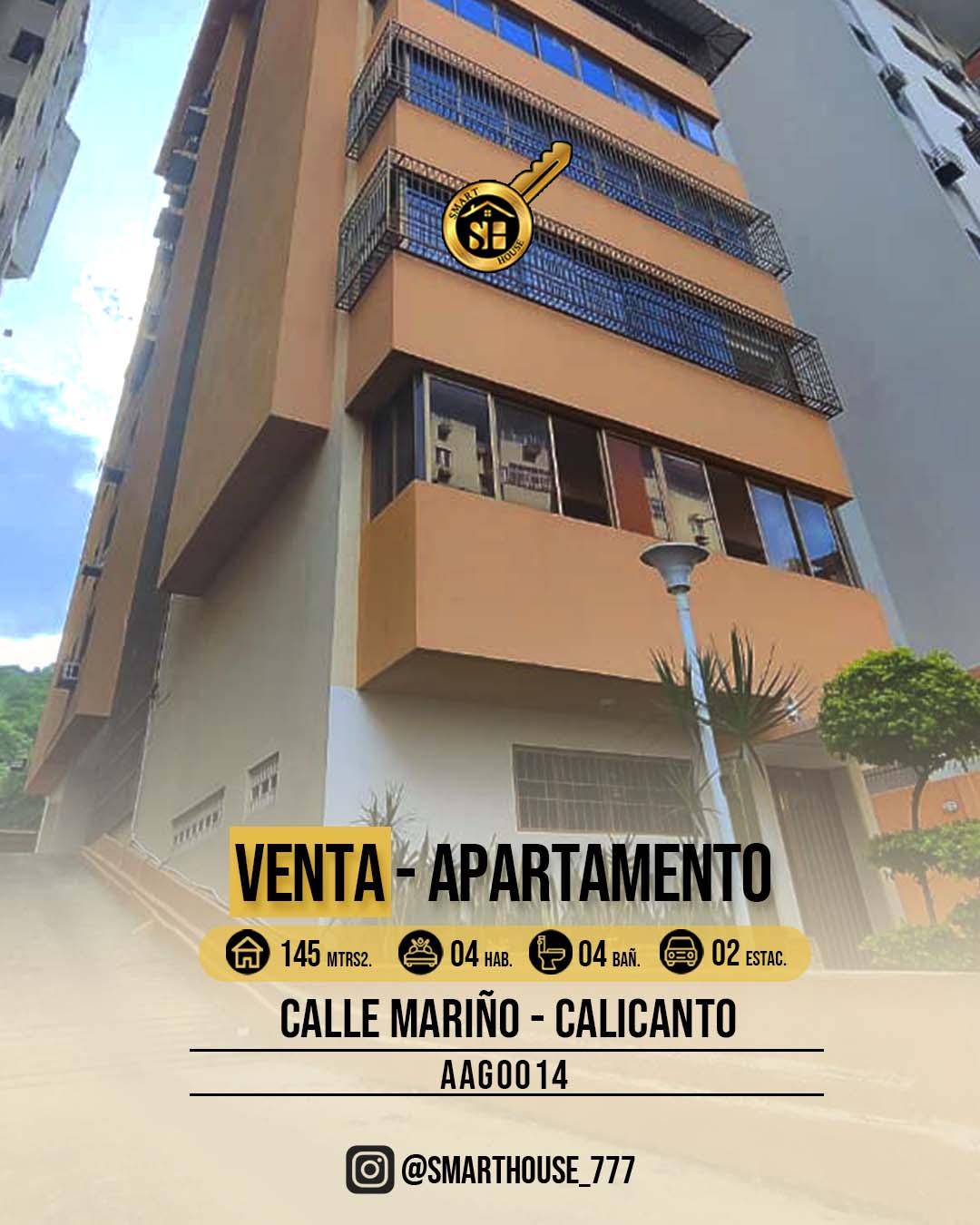 APARTAMENTO VENTA  CALLE MARIÑO - CALICANTO