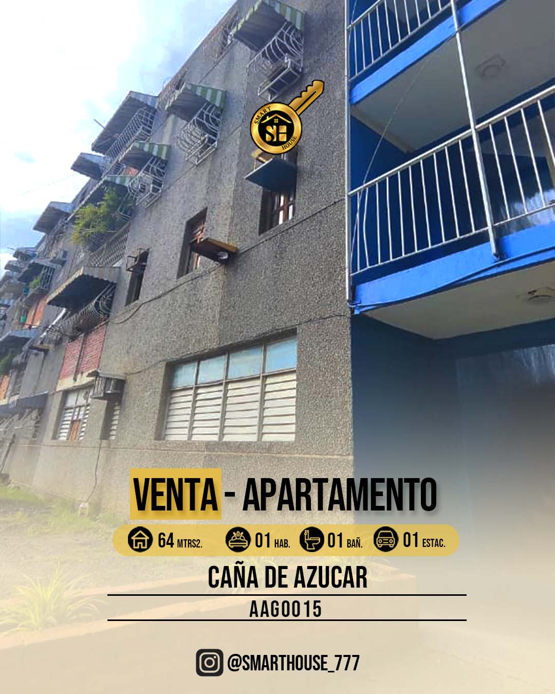  APARTAMENTO VENTA CAÑA DE AZUCAR 