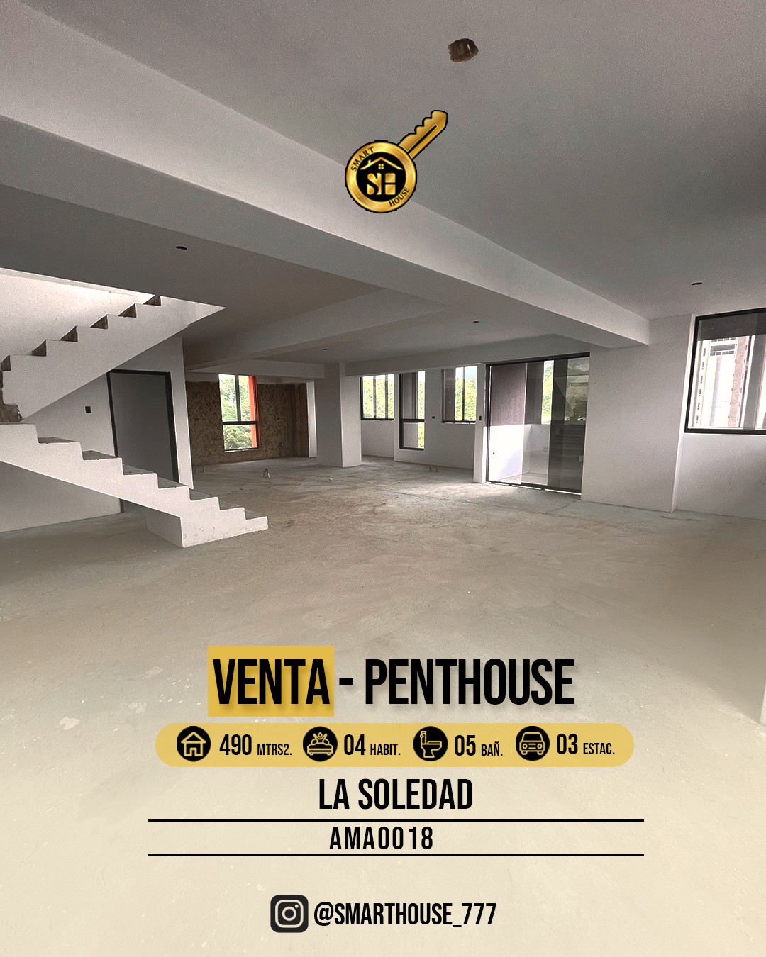 VENTA PENTHOUSE LA SOLEDAD 