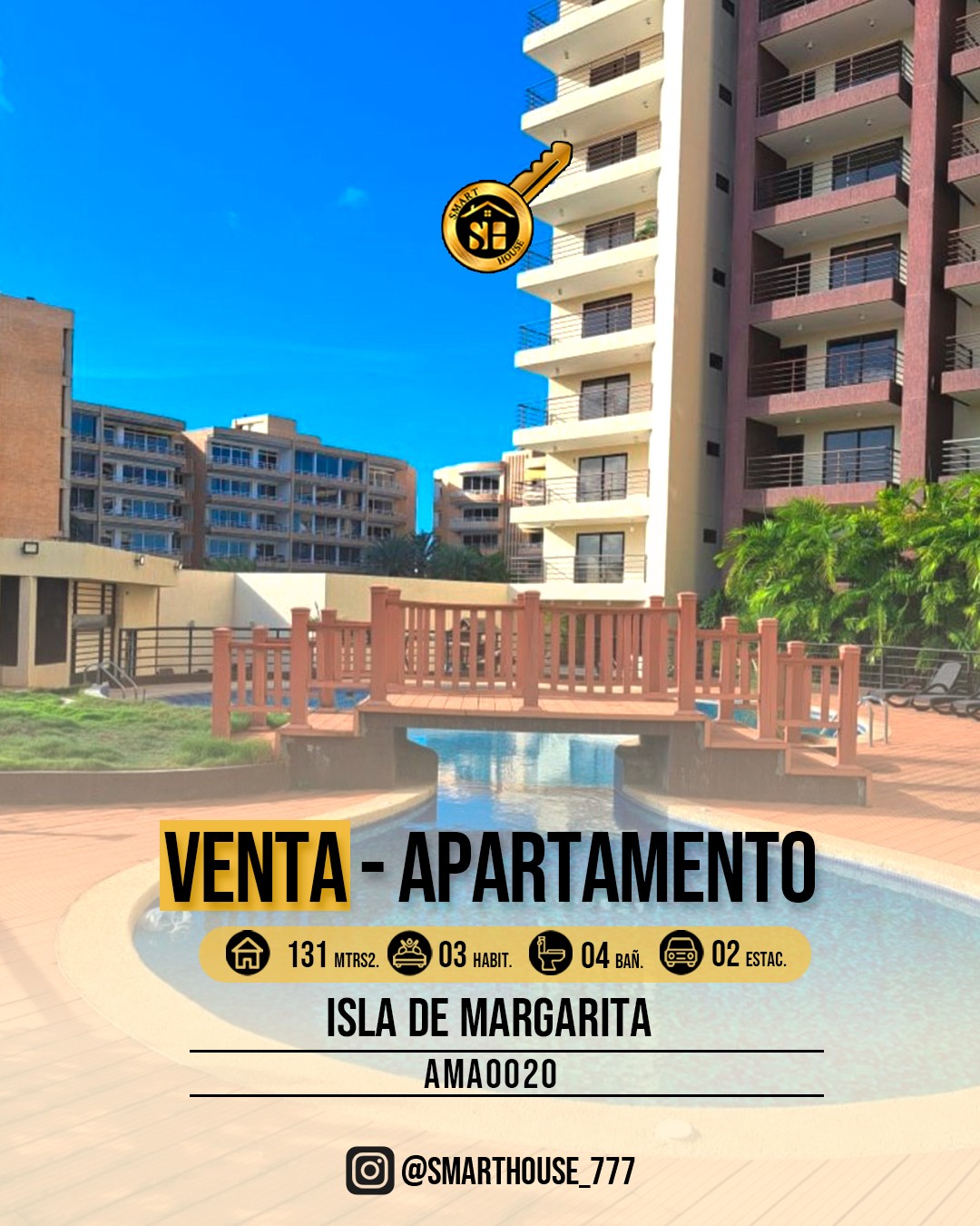 APARTAMENTO VENTA MARGARITA 