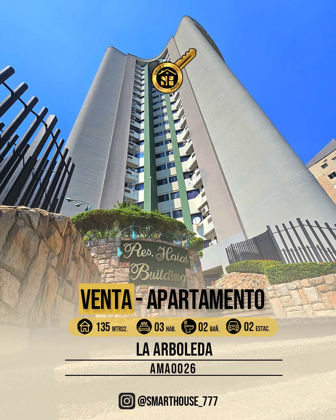 APARTAMENTO VENTA LA ARBOLEDA