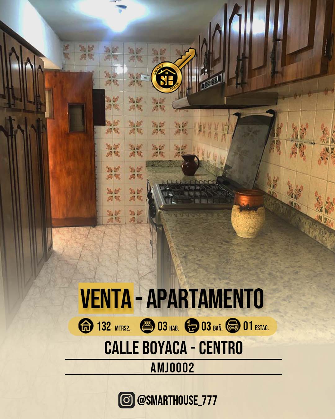 APARTAMENTO VENTA CALLE BOYACA - CENTRO