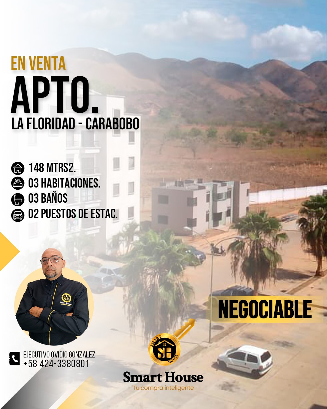 APARTAMENTO VENTA LA FLORIDA CARABOBO