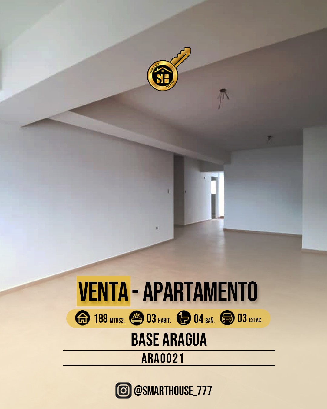 APARTAMENTO EN VENTA EN BASE ARAGUA.RES. SAN GABRIEL II