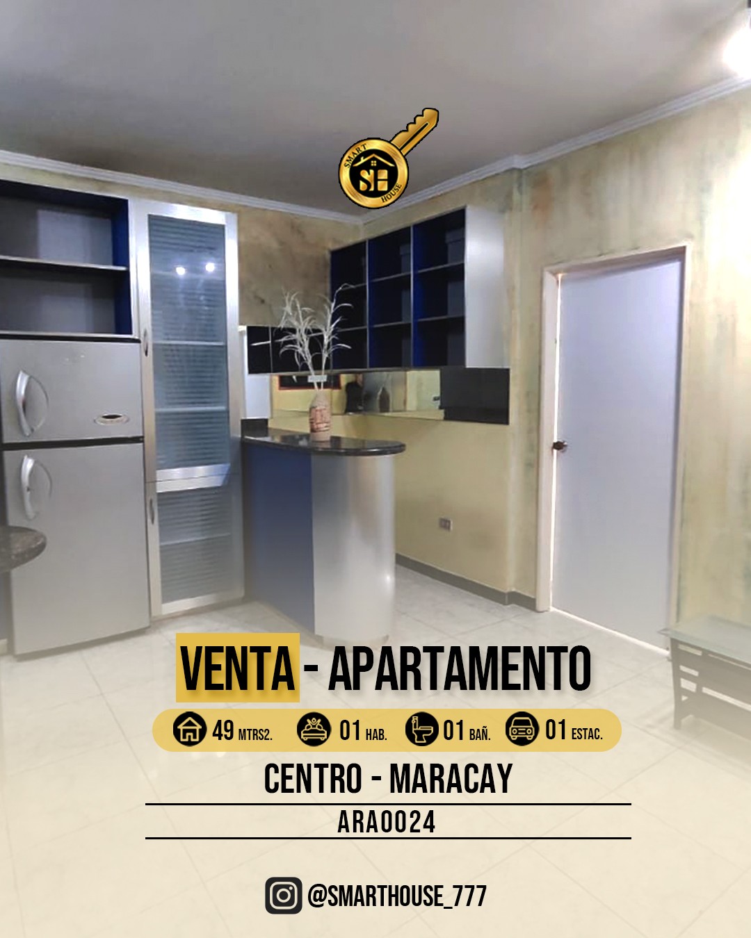 APARTAMENTO VENTA CENTRO MARACAY