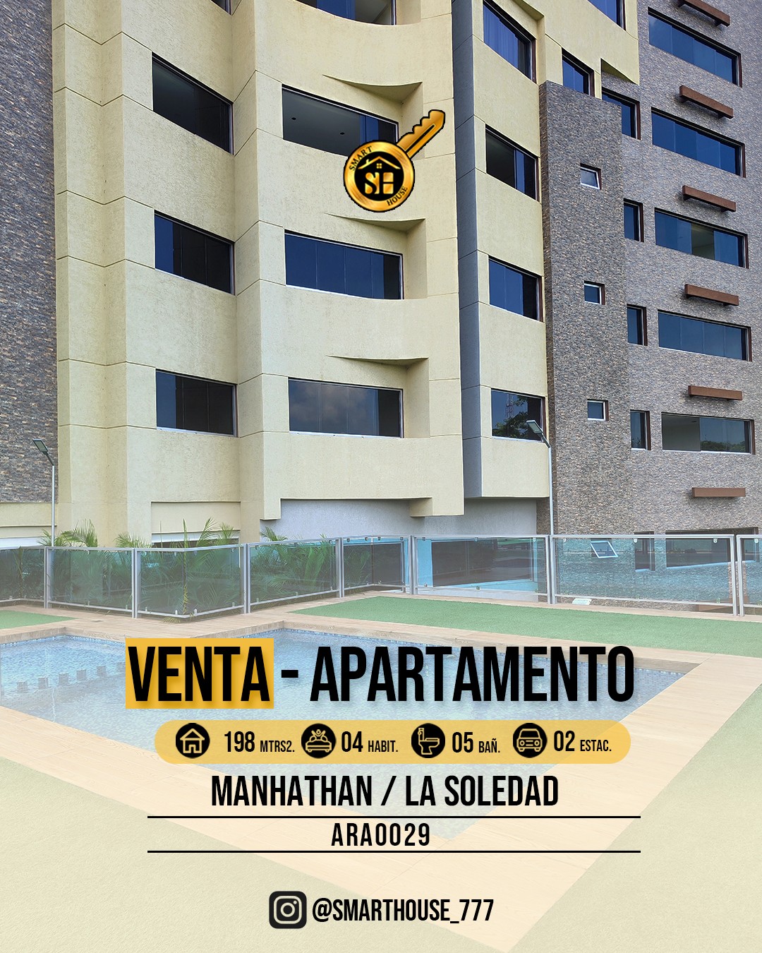 APARTAMENTO VENTA LA SOLEDAD - MANHATHAN SUITES