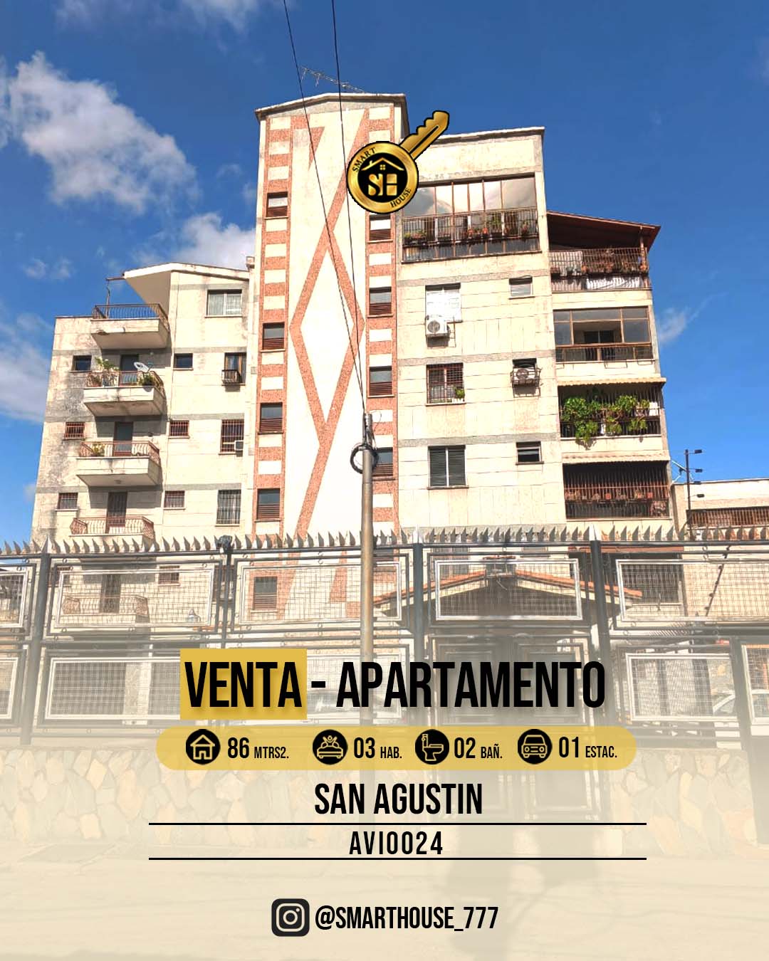 APARTAMENTO VENTA SAN AGUSTIN