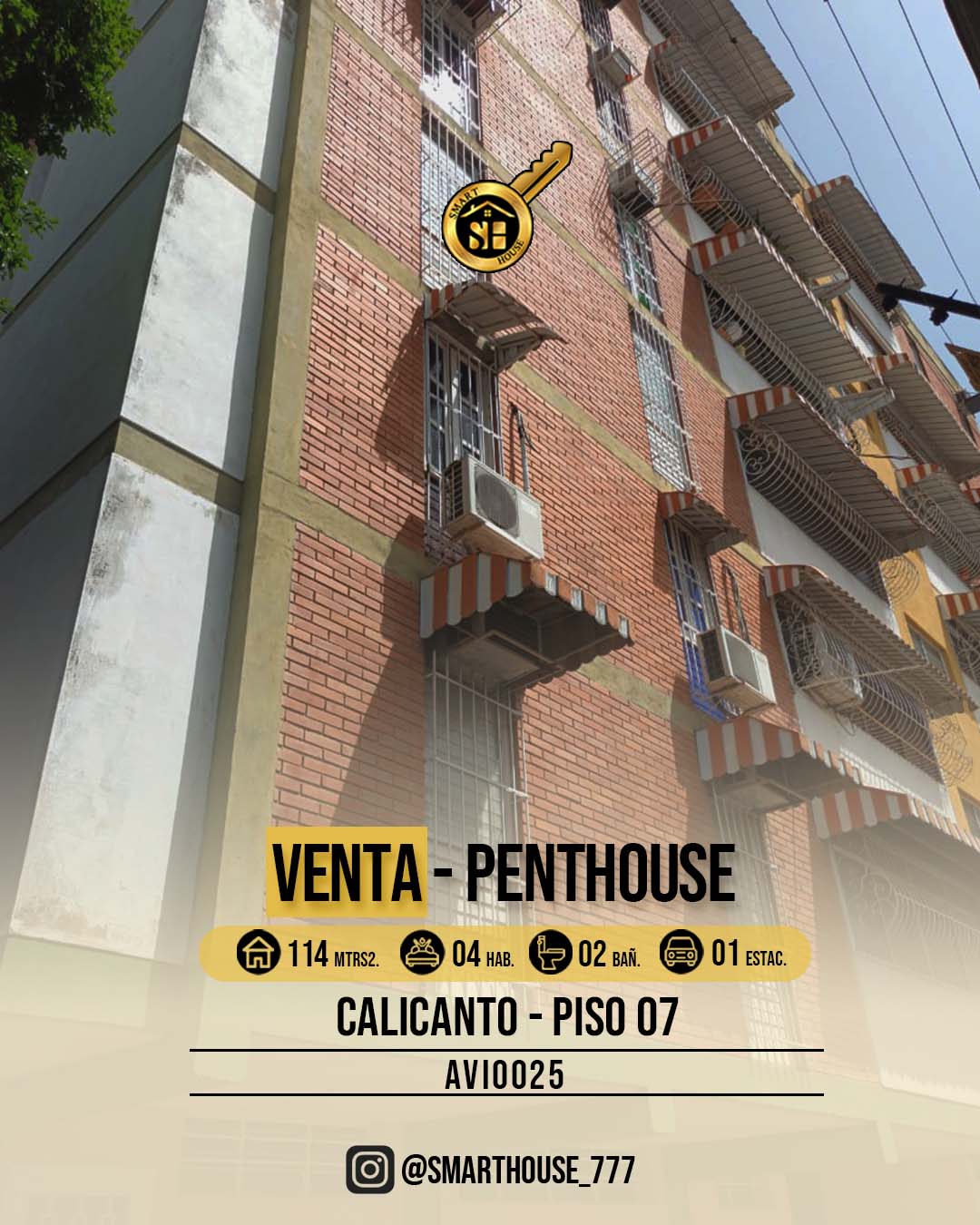 APARTAMENTO VENTA CALICANTO