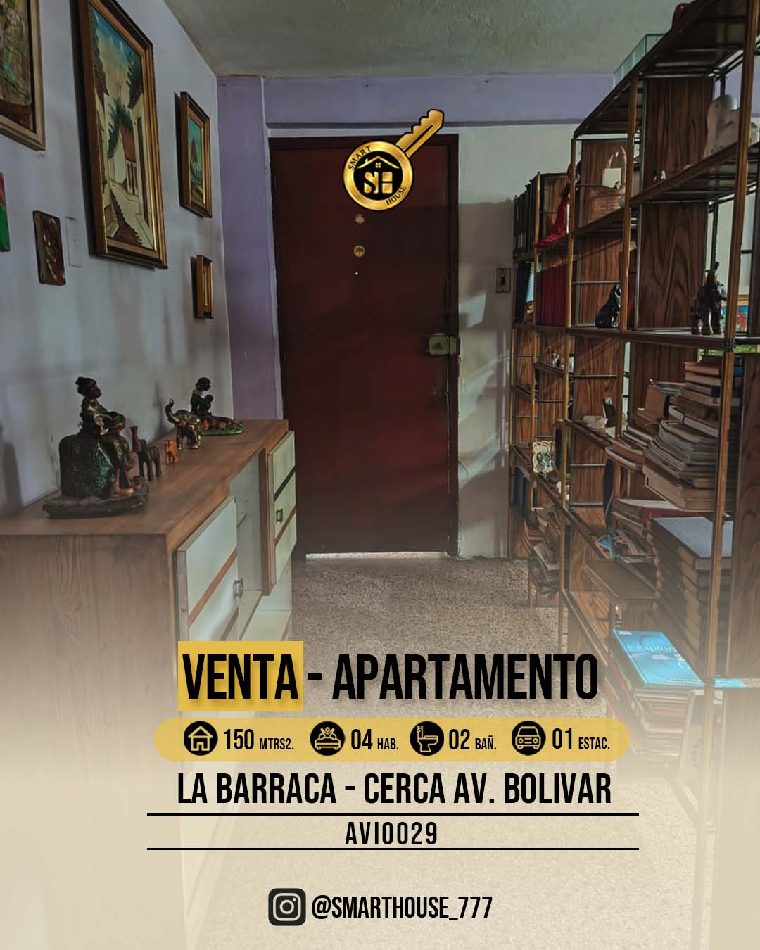 APARTAMENTO VENTA LA BARRACA - MARACAY