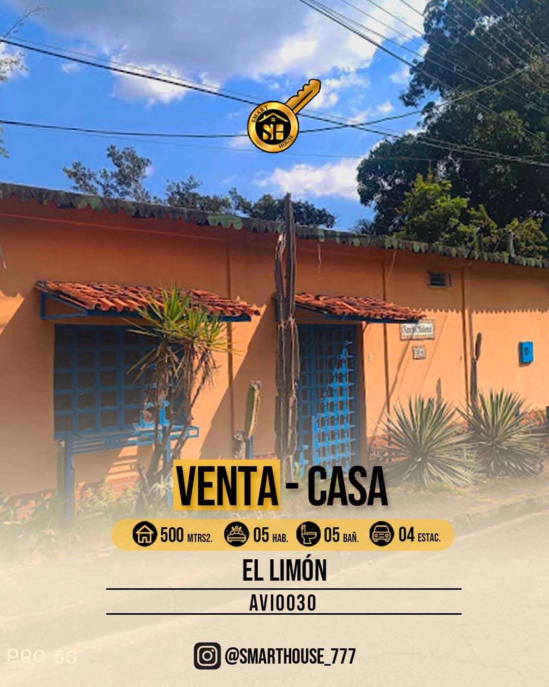 CASA VENTA EL LIMÓN - SECTOR CANAL DE PIEDRA