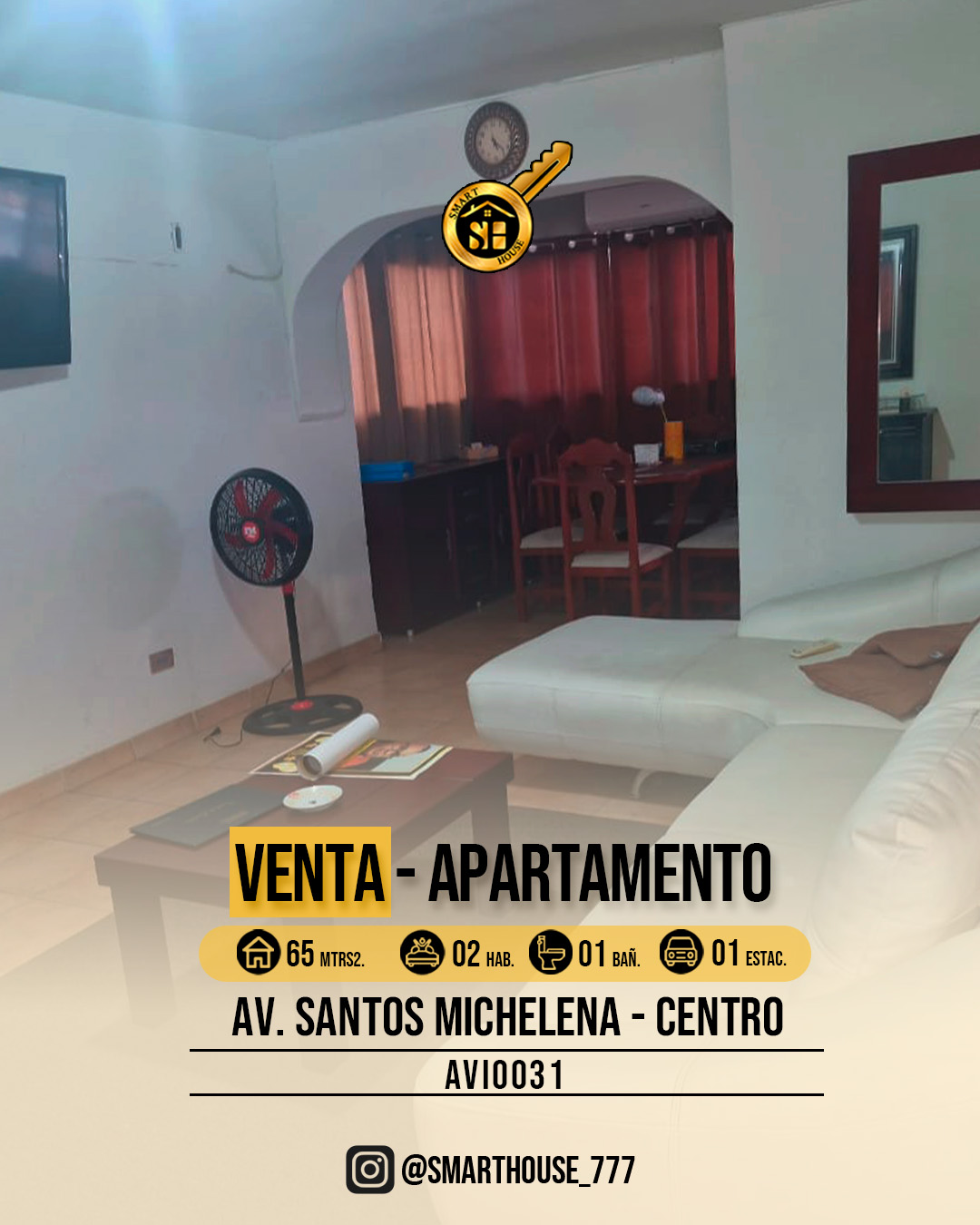 APARTAMENTO VENTA AV. SANTOS MICHELENA - CENTRO