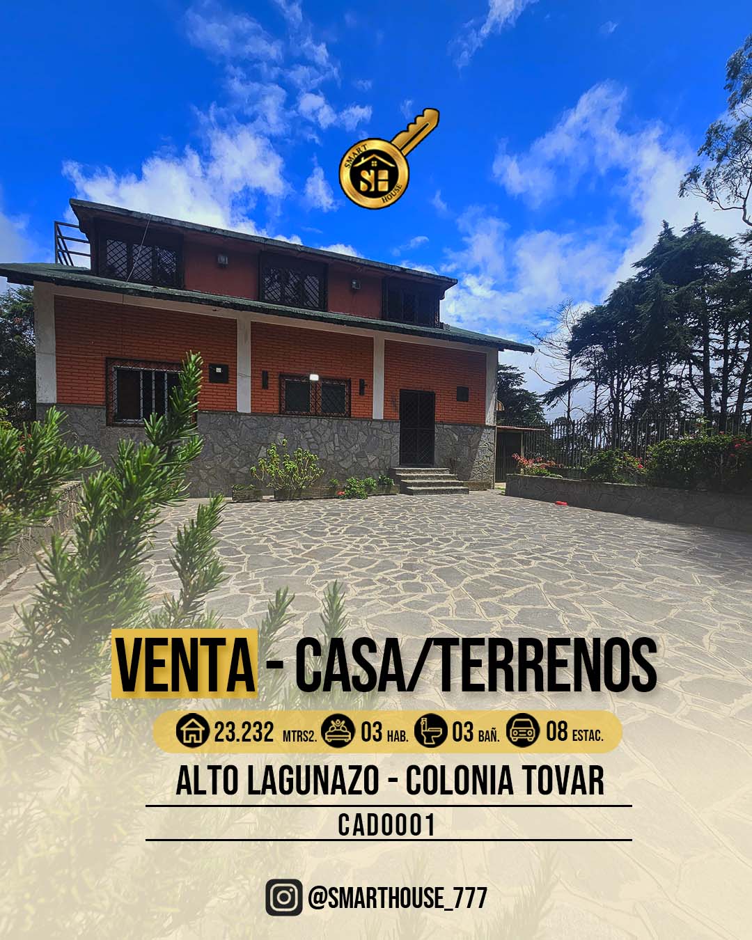 CASA/TERRENO VENTA ALTO LAGUNAZO - COLONIA TOVAR