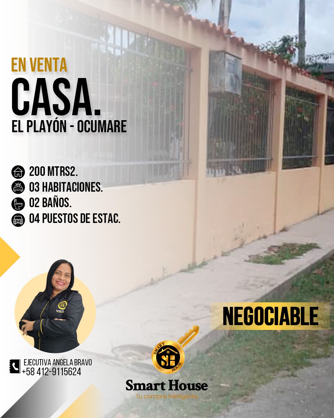 CASA VENTA EL PLAYÃ“N OCUMARE