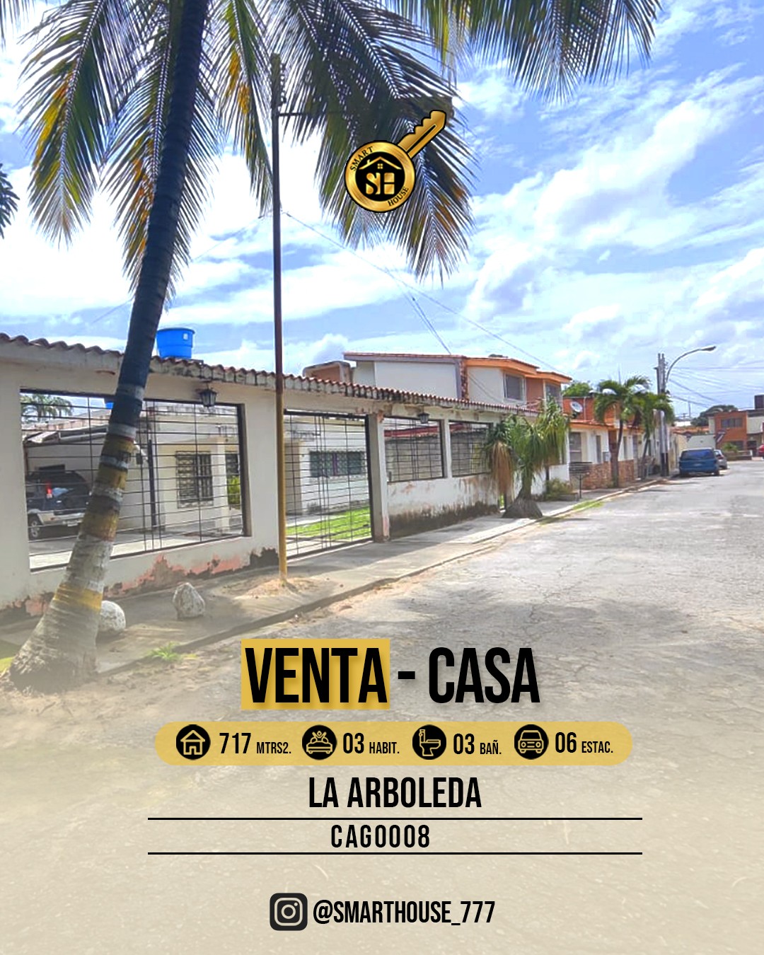 VENTA D CASA EN LA ARBOLEDA MARACAY