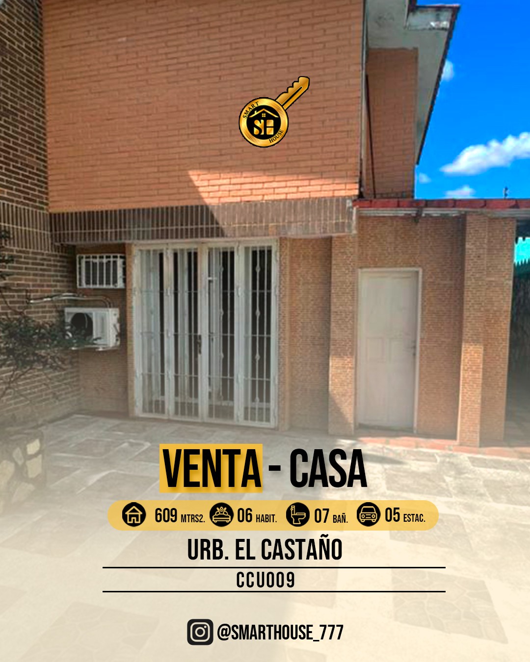 QUINTA VENTA URB EL CASTAÑO