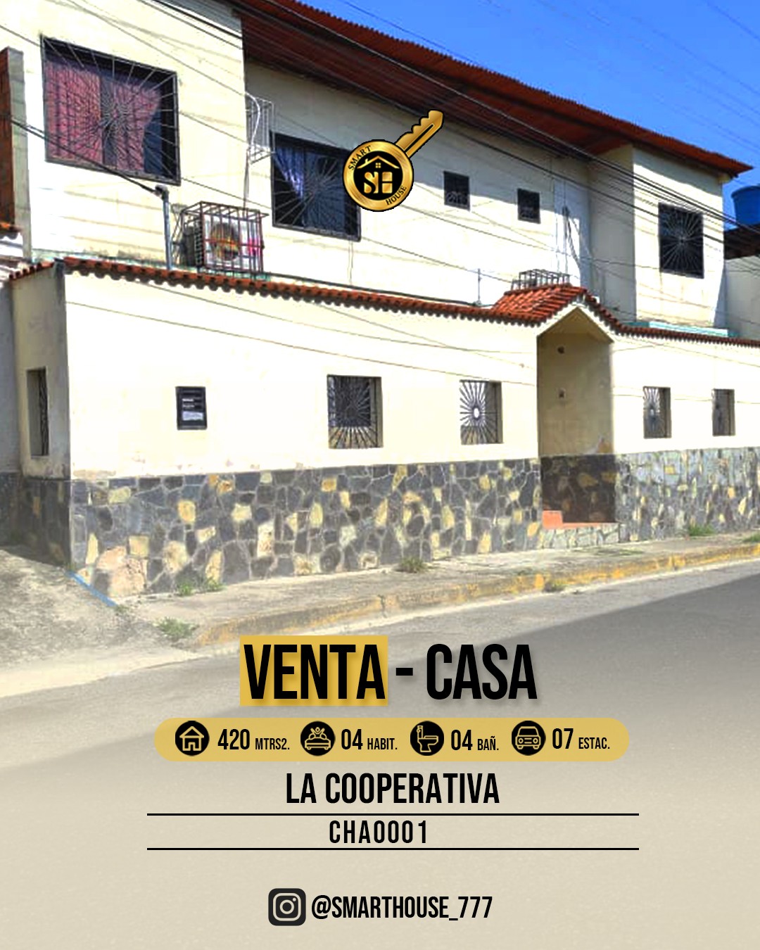 VENTA CASA LA COOPERATIVA 