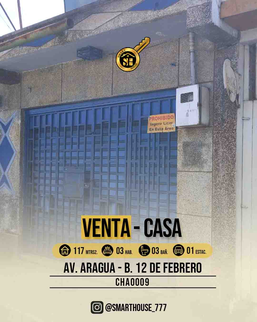 CASA VENTA /FONDO DE COMERCIO - AV. ARAGUA