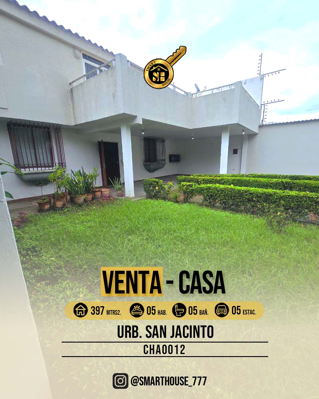 CASA  VENTA SAN JACINTO