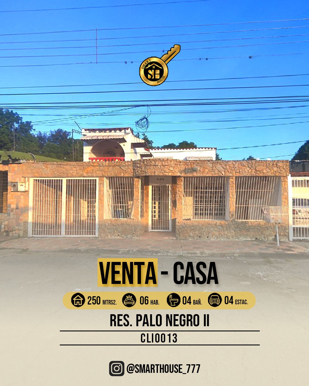 CASA VENTA RESIDENCIAS PALO NEGRO ll