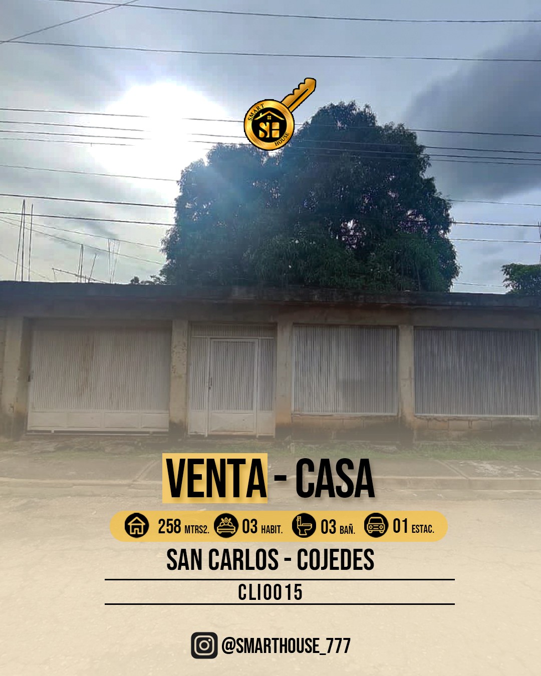 CASA VENTA SAN CARLOS COJEDES 