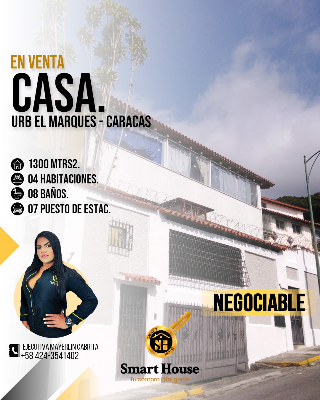 CASA VENTA URB EL MARQUES CARACAS 