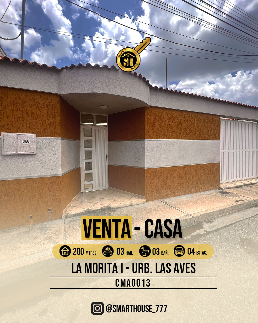 VENTA DE CASA EN LA MORITA I URB LAS AVES 