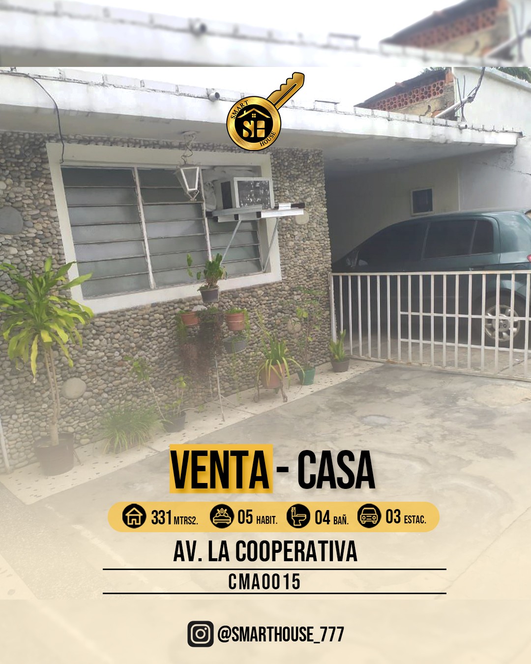 VENTA CASA LA COOPERATIVA AV. PRINCIPAL 