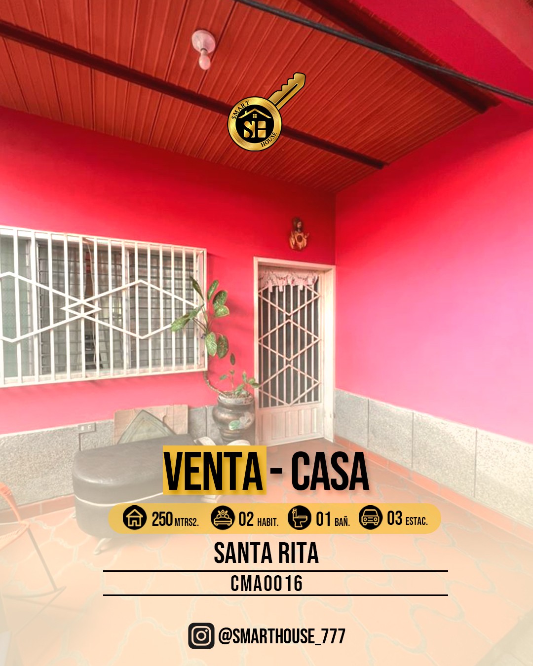 VENTA DE CASA EN SANTA RITA 