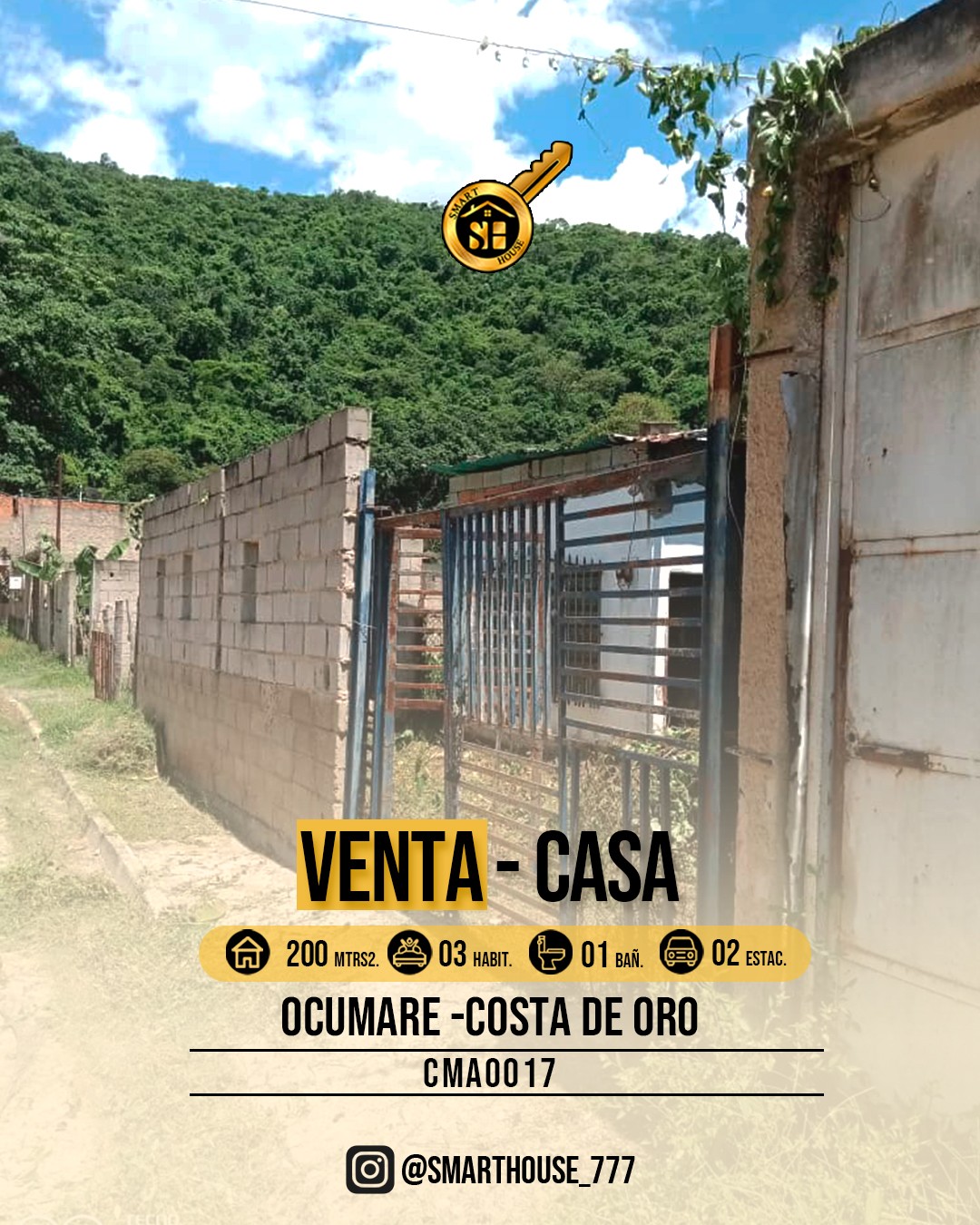 CASA VENTA OCUMARE DE LA COSTA