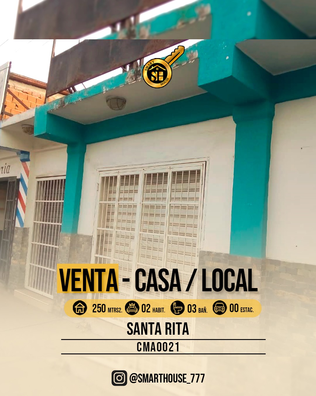 CASA / LOCAL VENTA SANTA RITA AV. COROPO