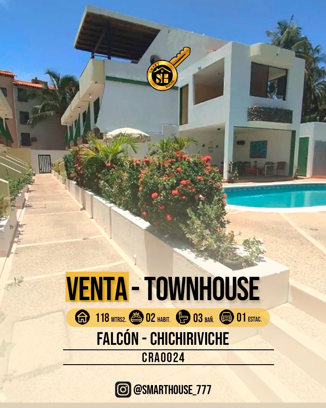 TOWNHOUSE VENTA FALCÓN CHICHIRIVICHE