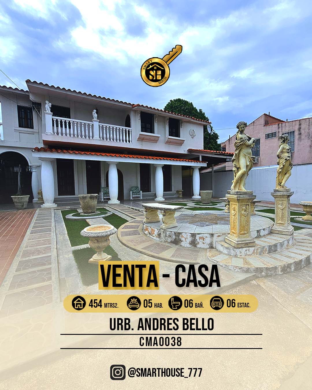 CASA VENTA URB. ANDRES BELLO