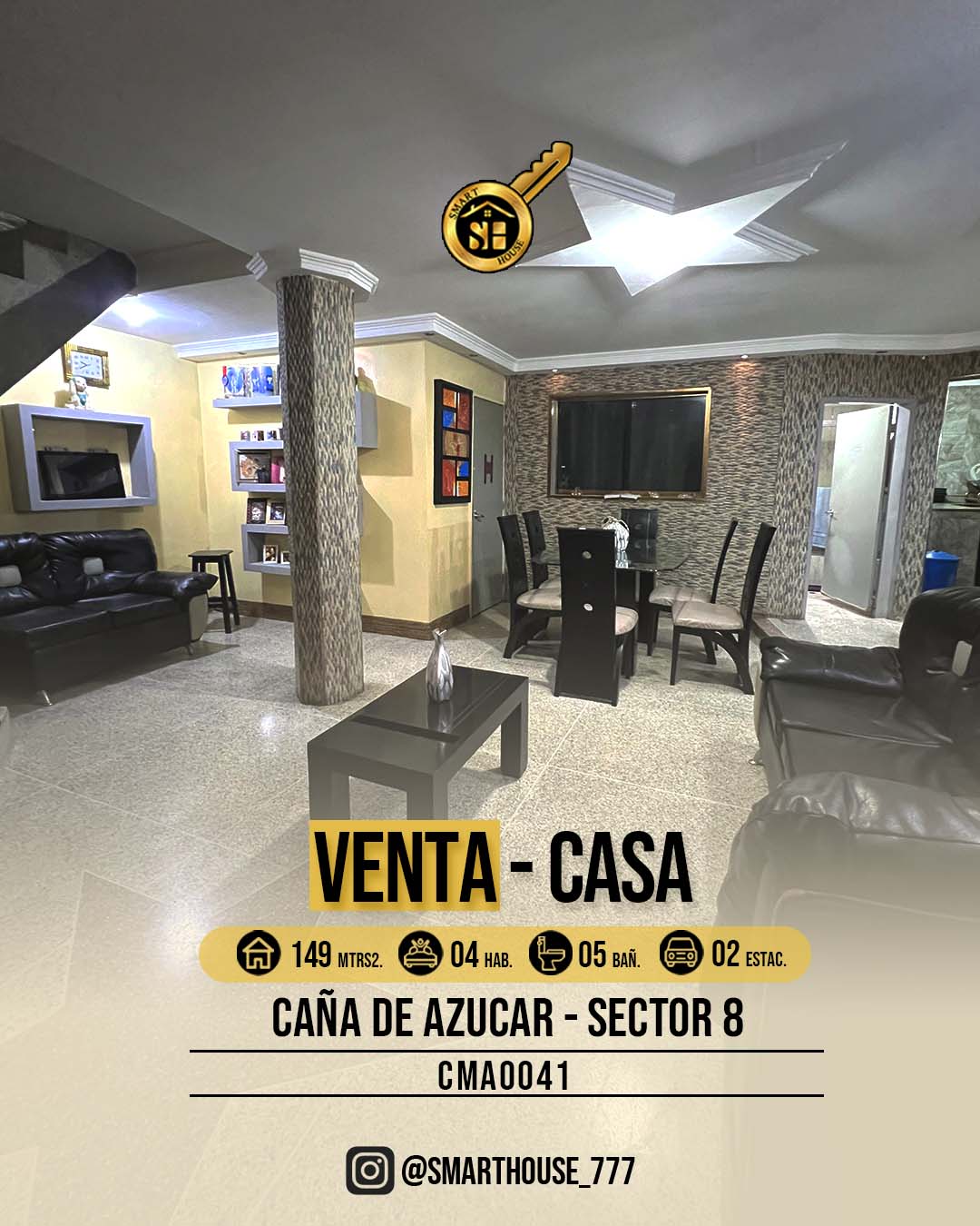 CASA VENTA CAÑA DE AZUCAR - SECTOR 8