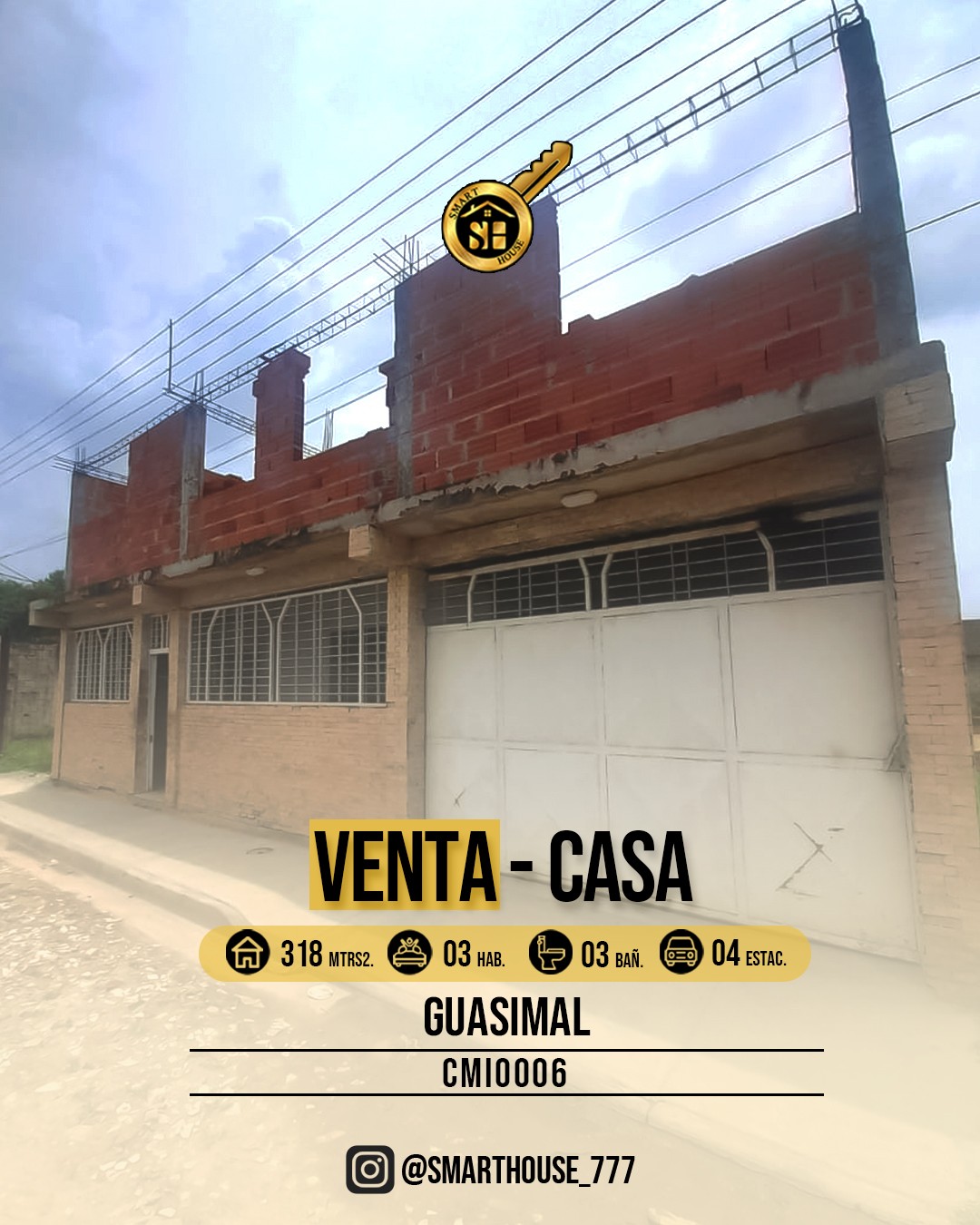 CASA VENTA GUASIMAL