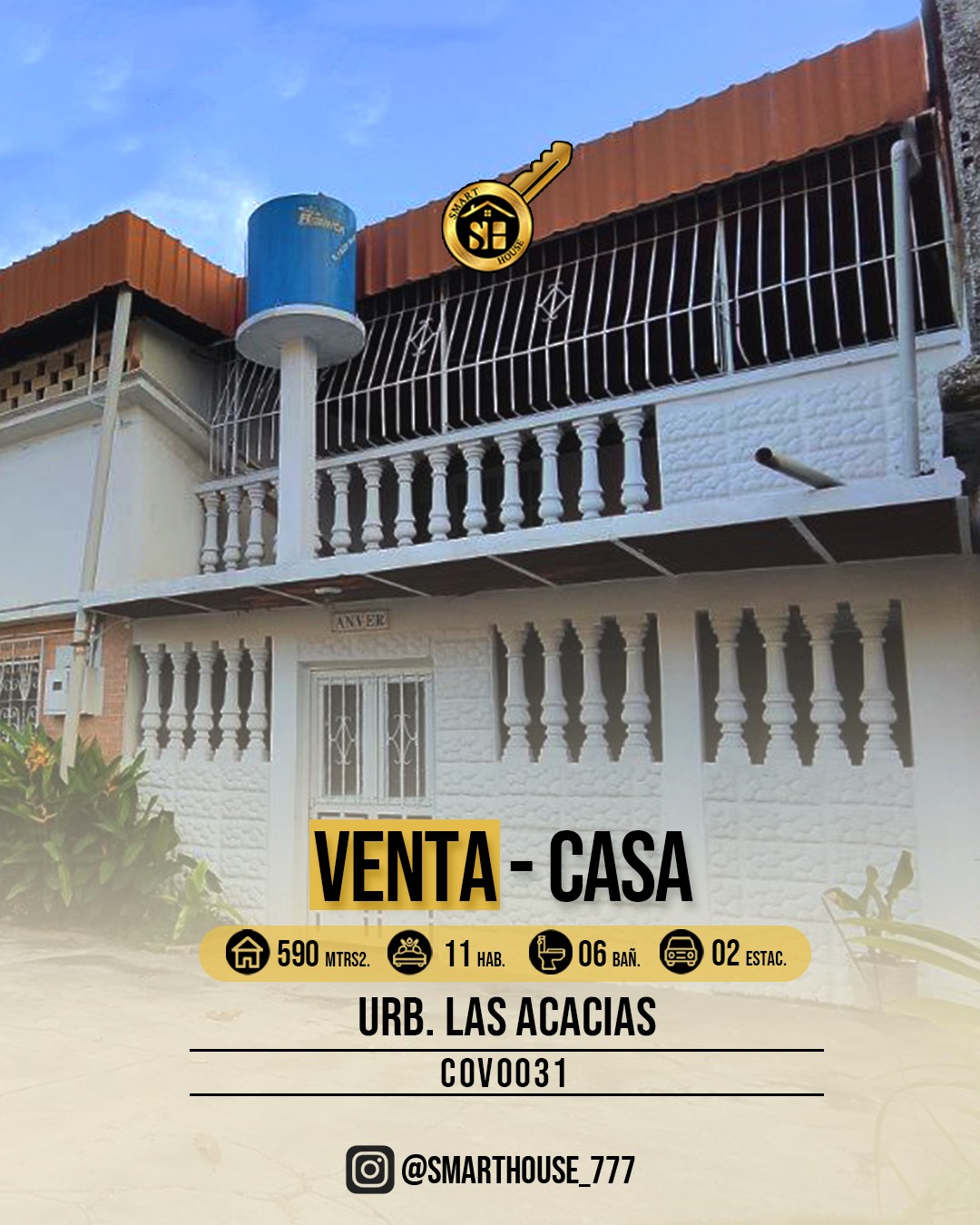 CASA VENTA URB. LAS ACACIAS