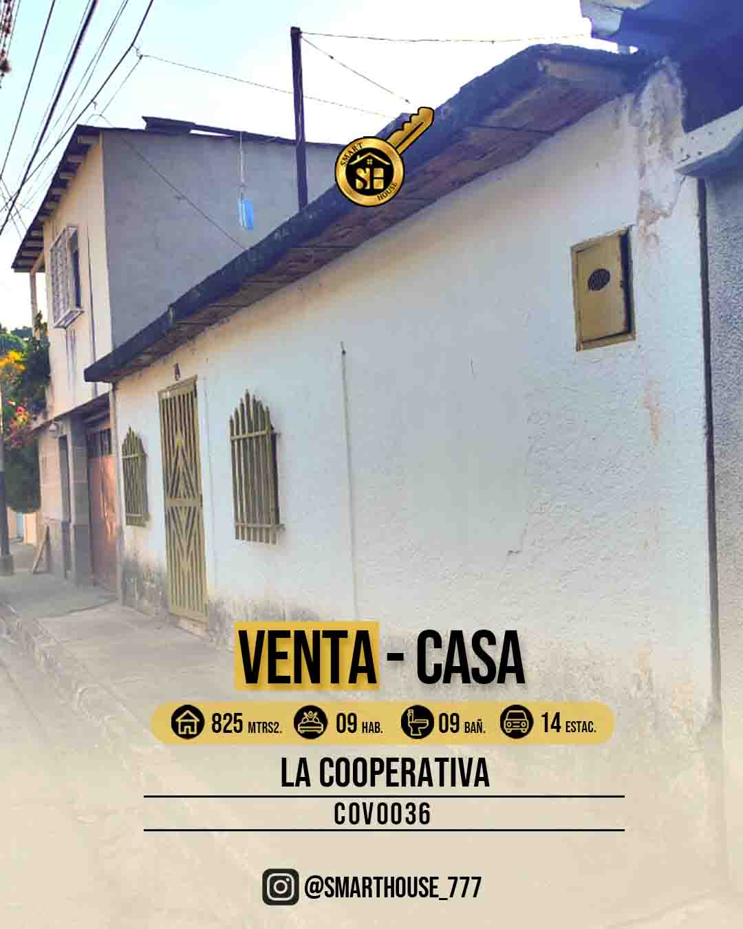 CASA VENTA LA COOPERATIVA