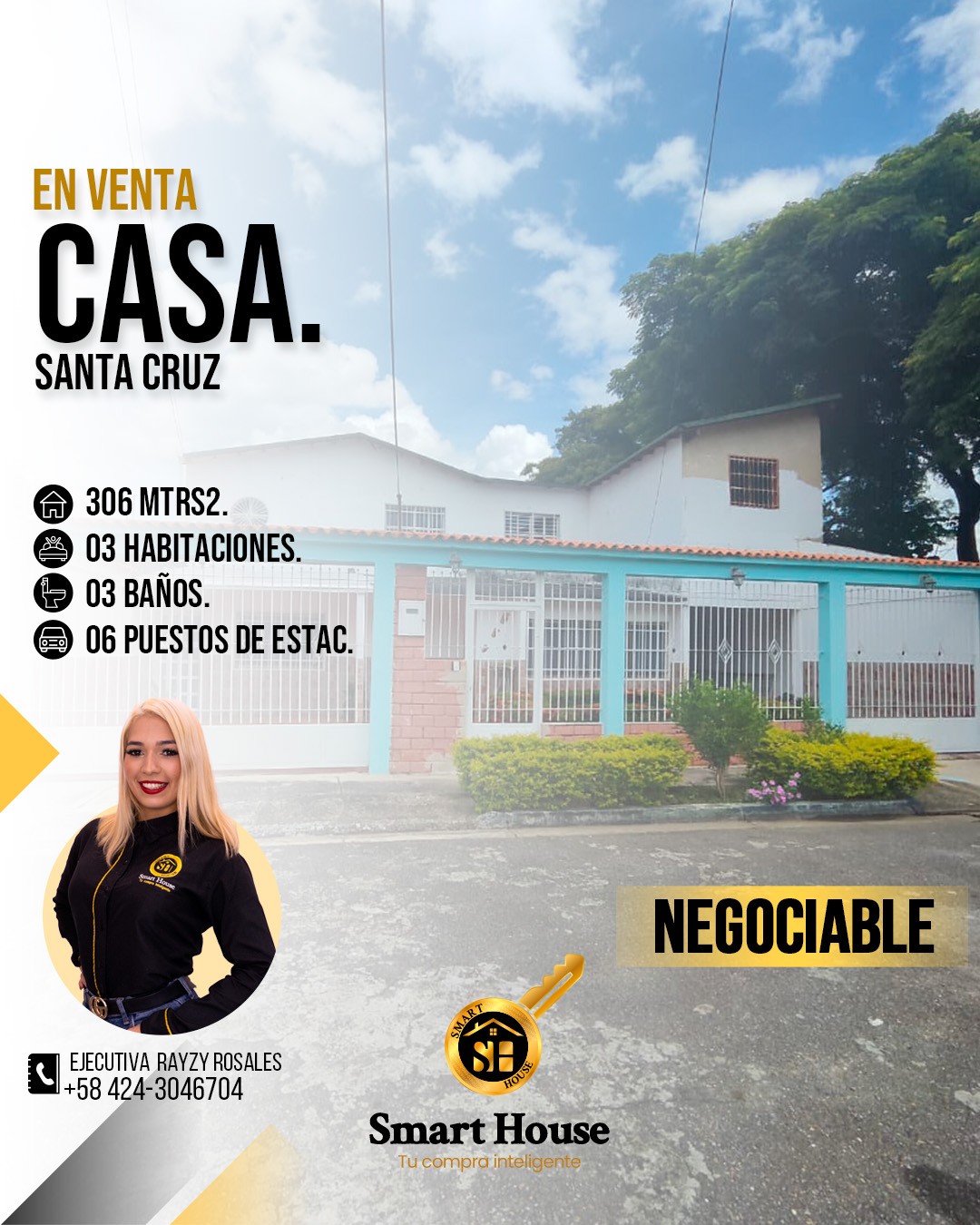 CASA VENTA SANTA CRUZ ARAGUA 