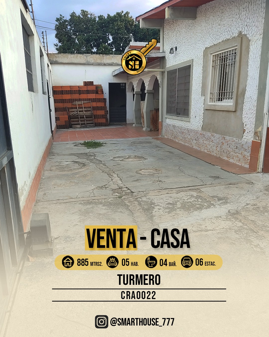 CASA VENTA TURMERO - DETRAS DE MAKRO