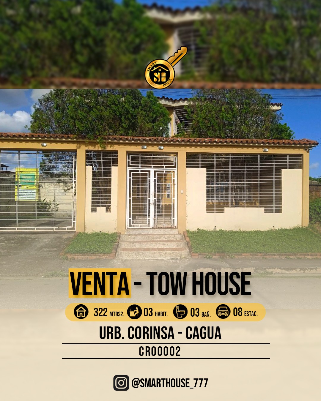 VENTA DE TOWNHOUSE