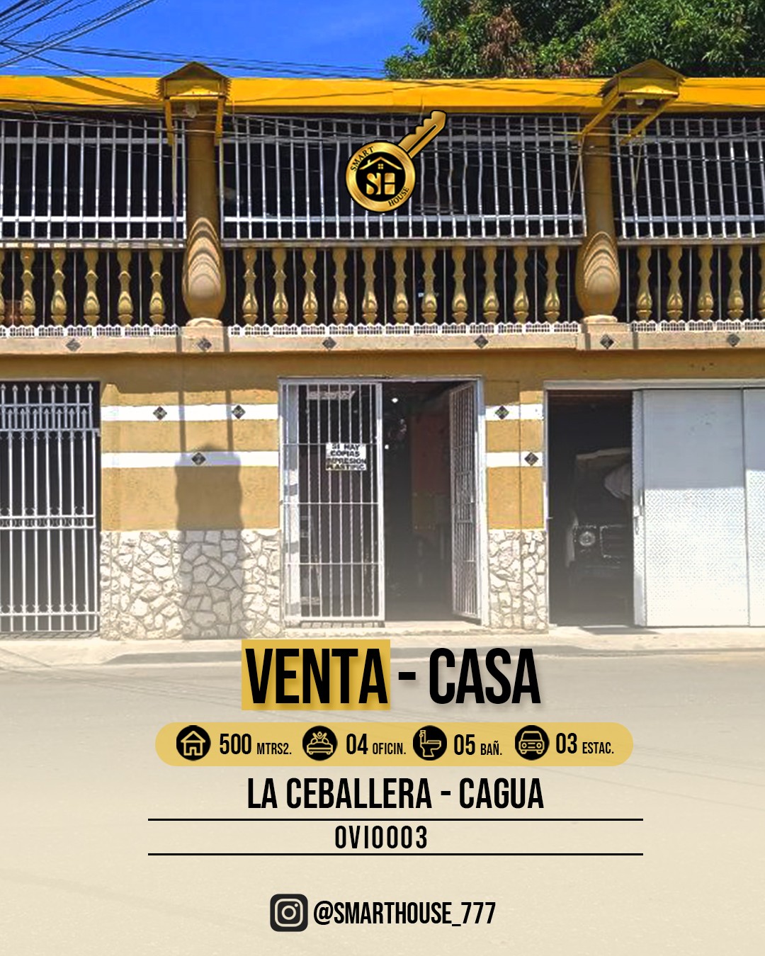 CASA VENTA LA CEBALLERA - CAGUA