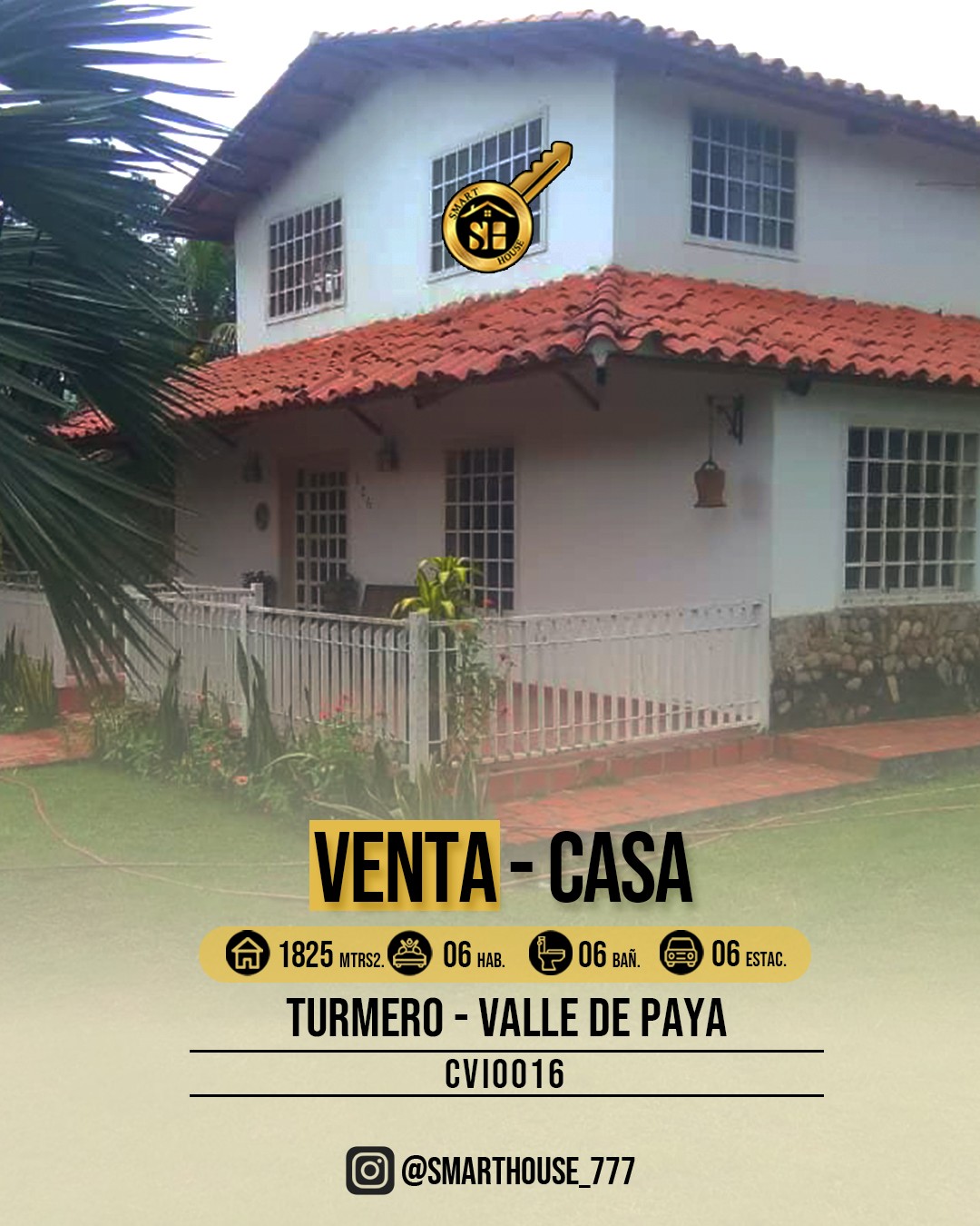 CASA VENTA TURMERO - VALLE DE PAYA