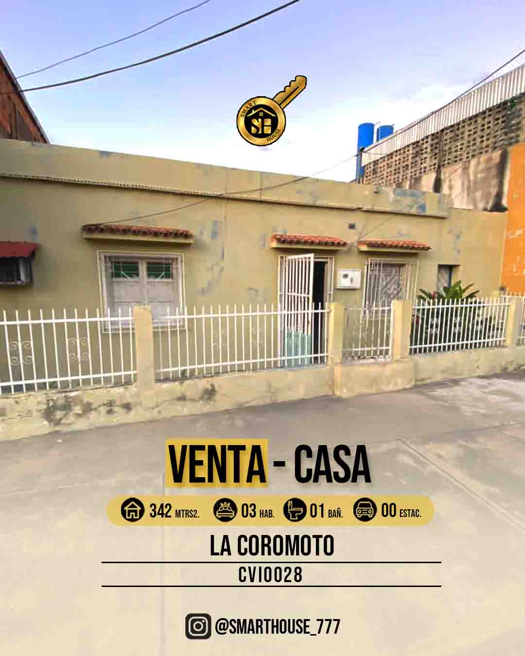 CASA VENTA LA COROMOTO