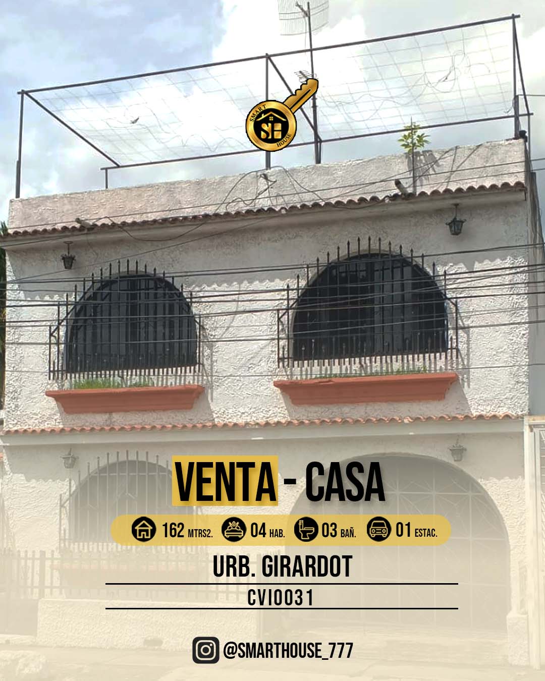 CASA VENTA URB. GIRARDOT