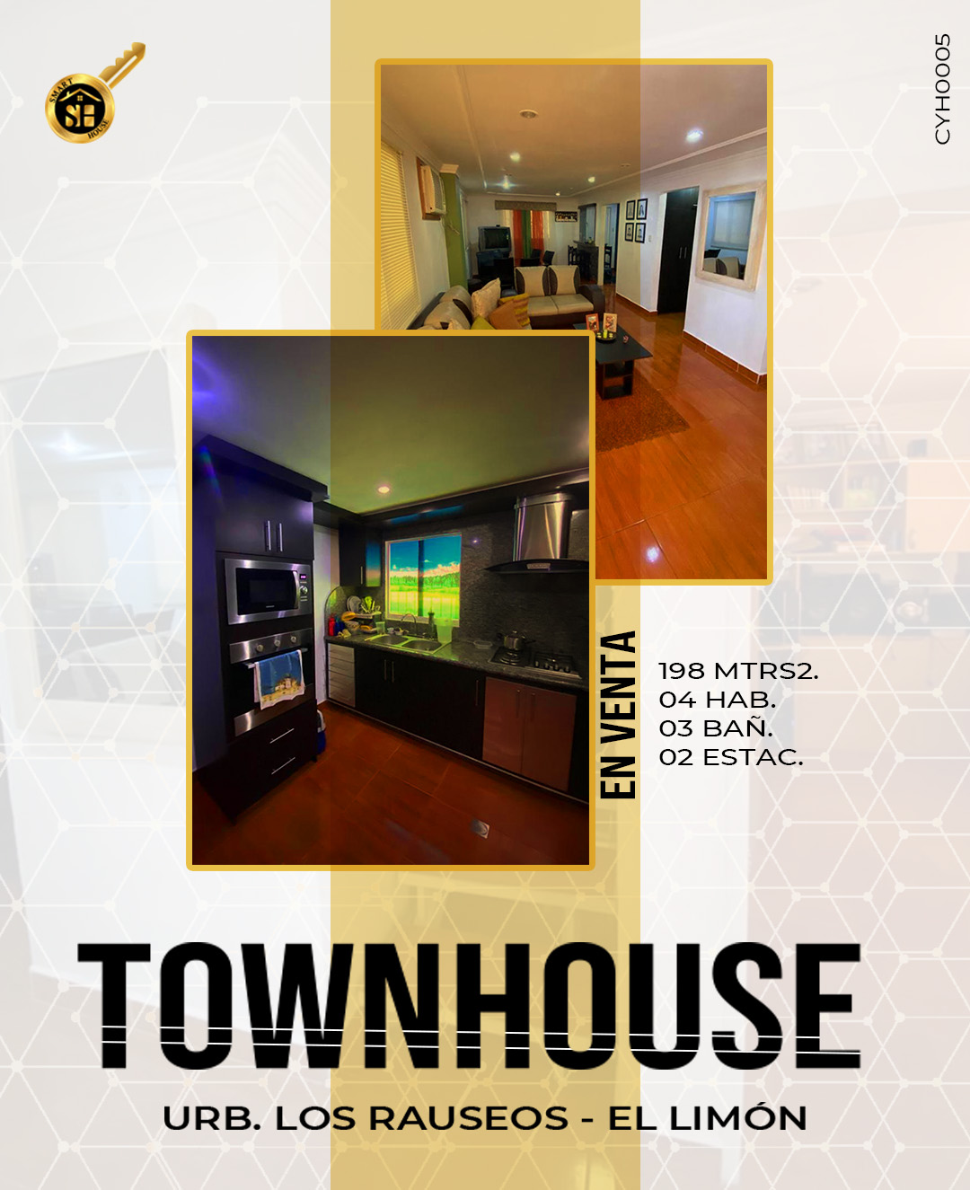 TOWN HOUSE EN VENTA, URB LOS RAUSEOS EL LIMON