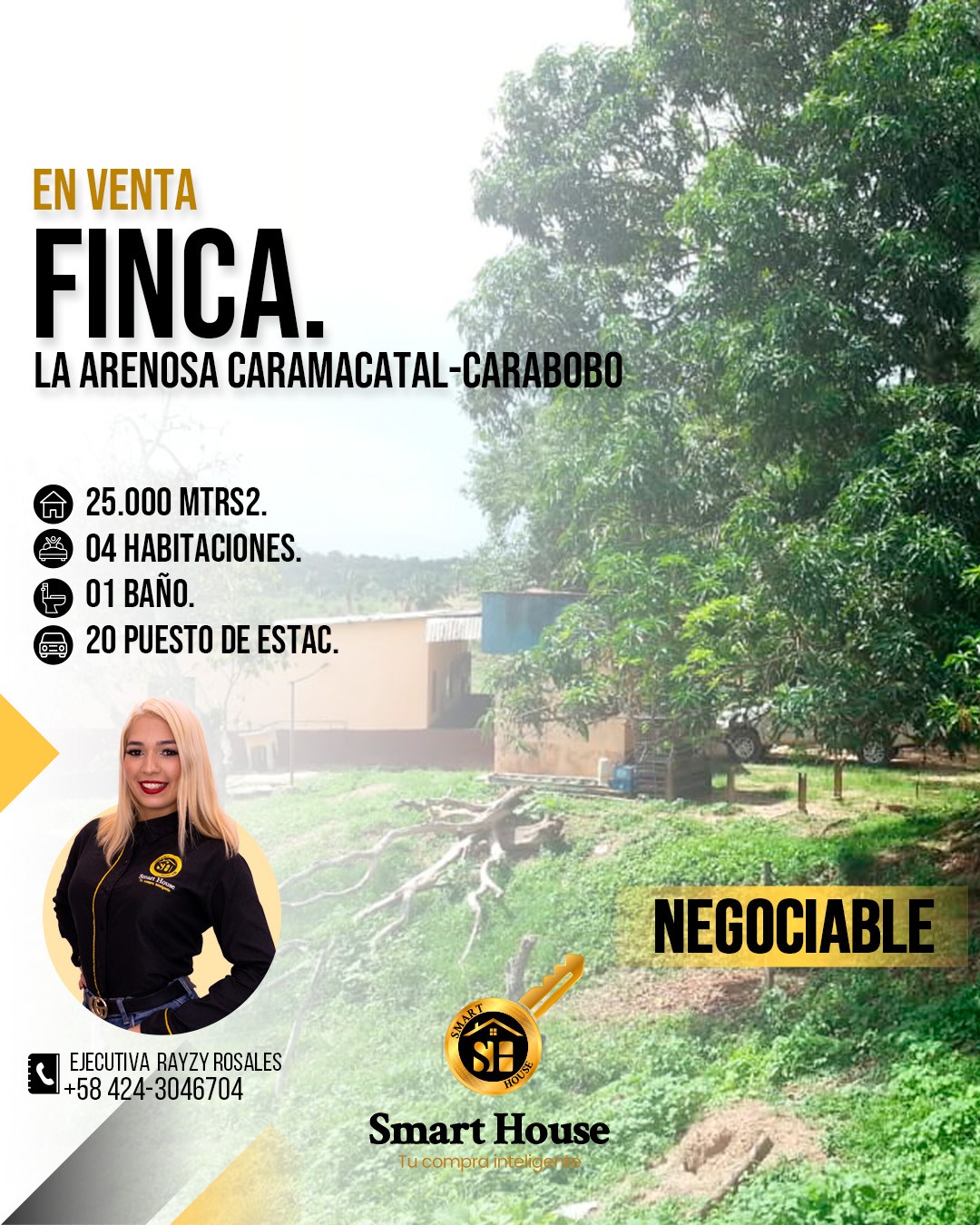 FINCA VENTA LA ARENOSA CARAMACATAL CARABOBO