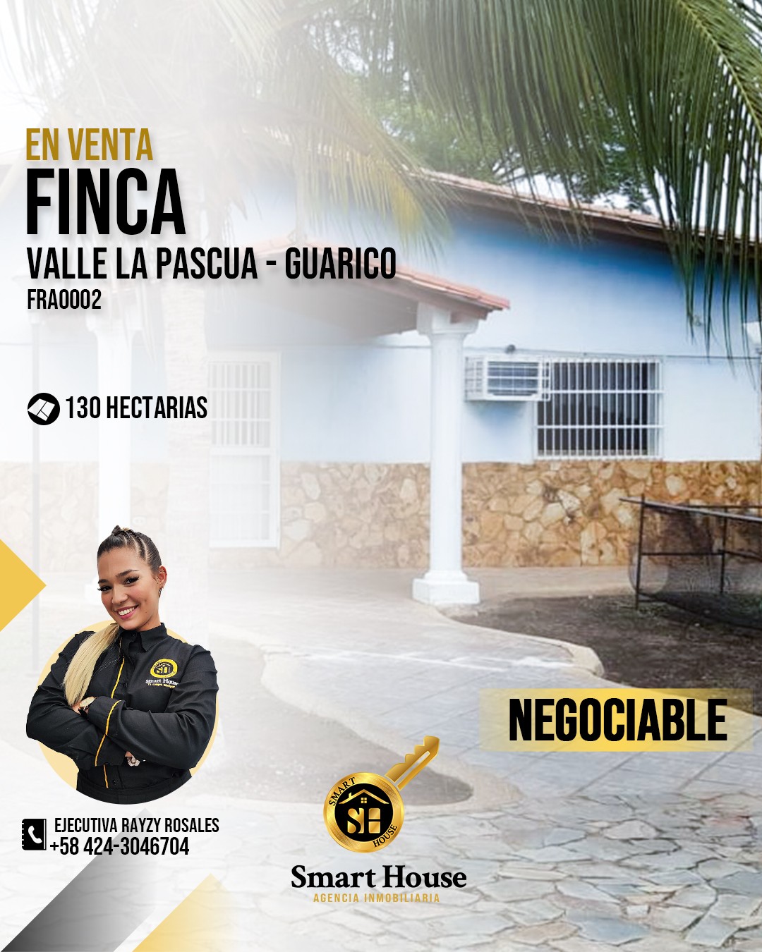 FINCA VENTA VALLE LA PASCUA - GUARICO