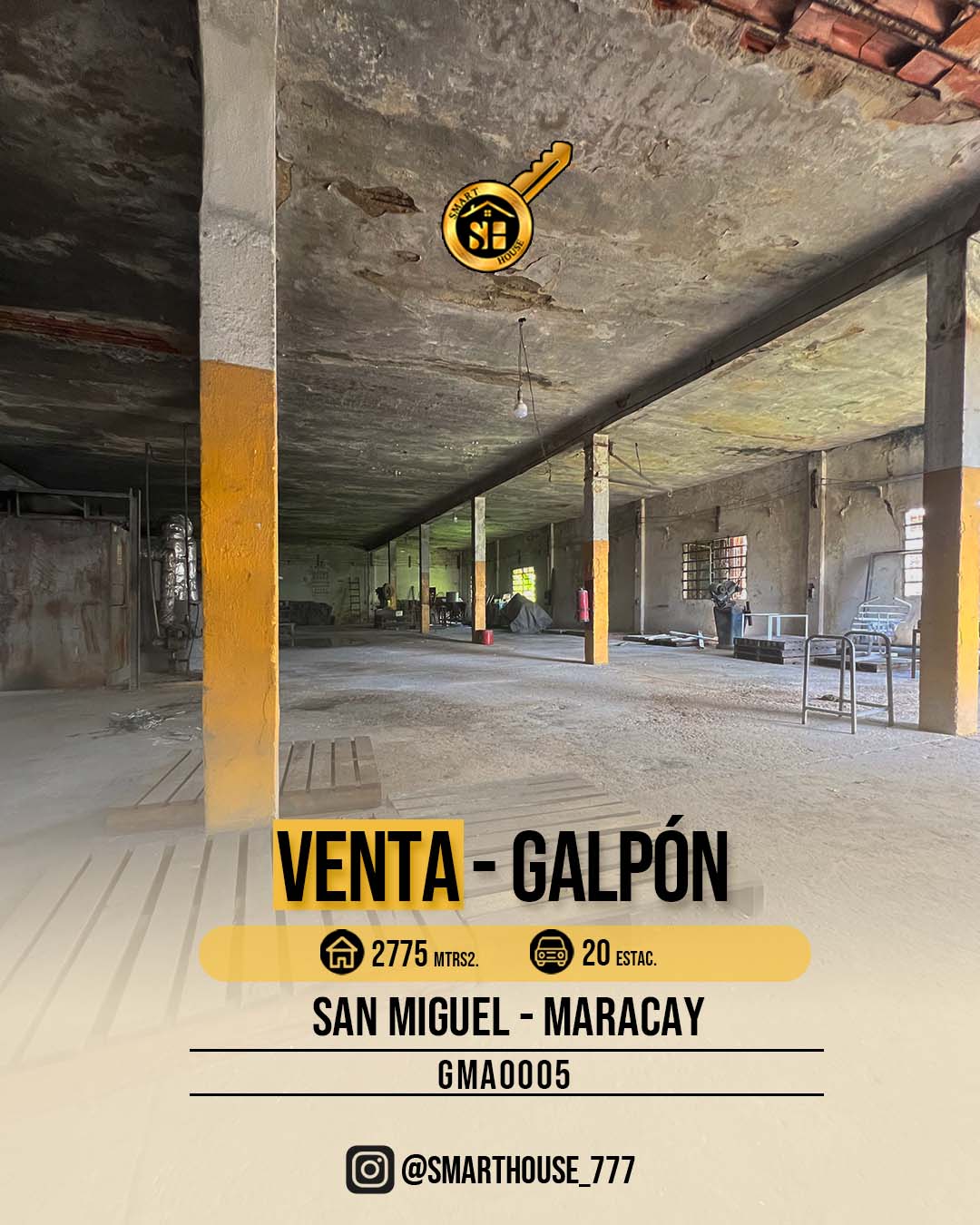 GALPON VENTA SAN MIGUEL - MARACAY