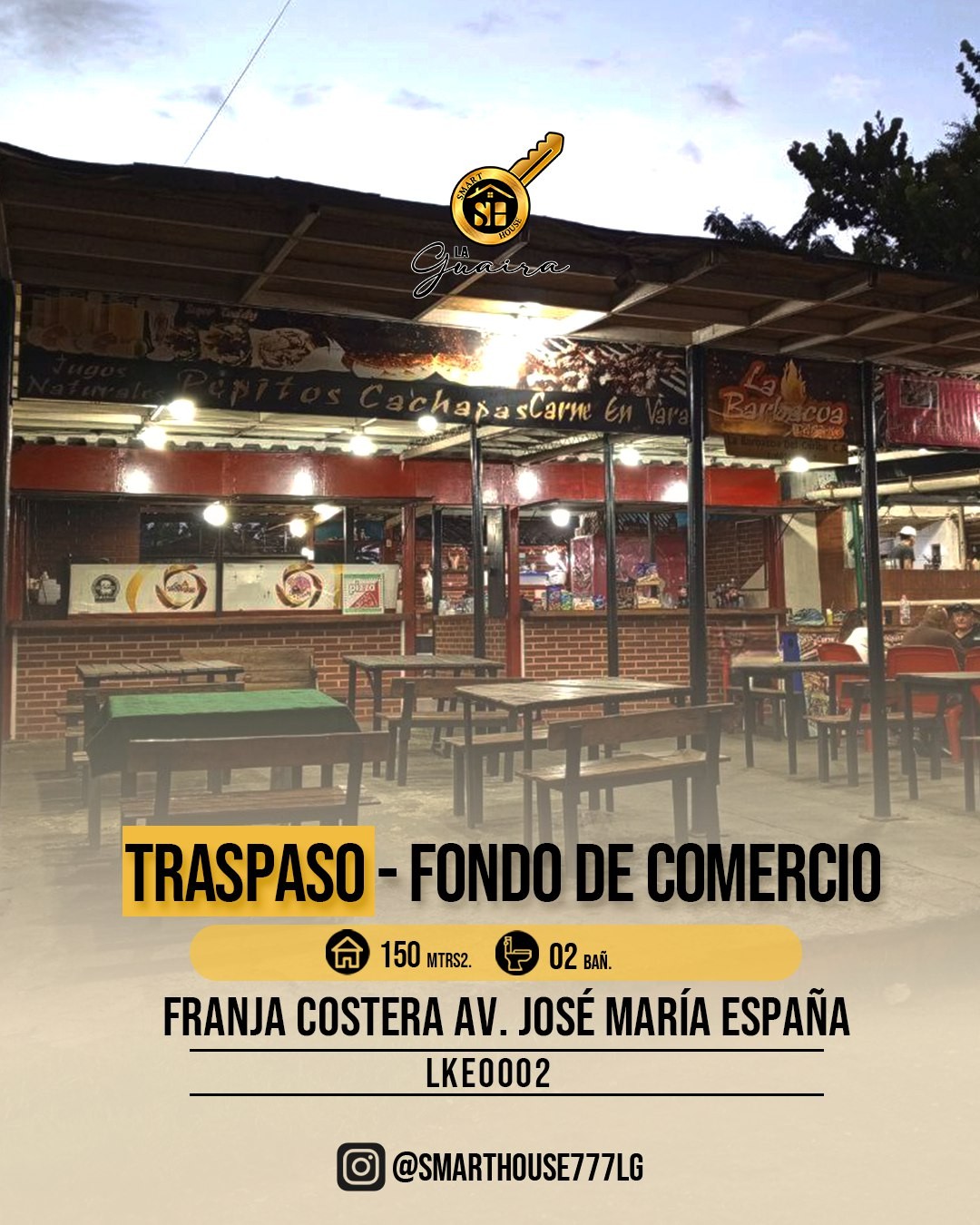 FODO DE COMERCIO TRASPASO PLAYA CARIBITO